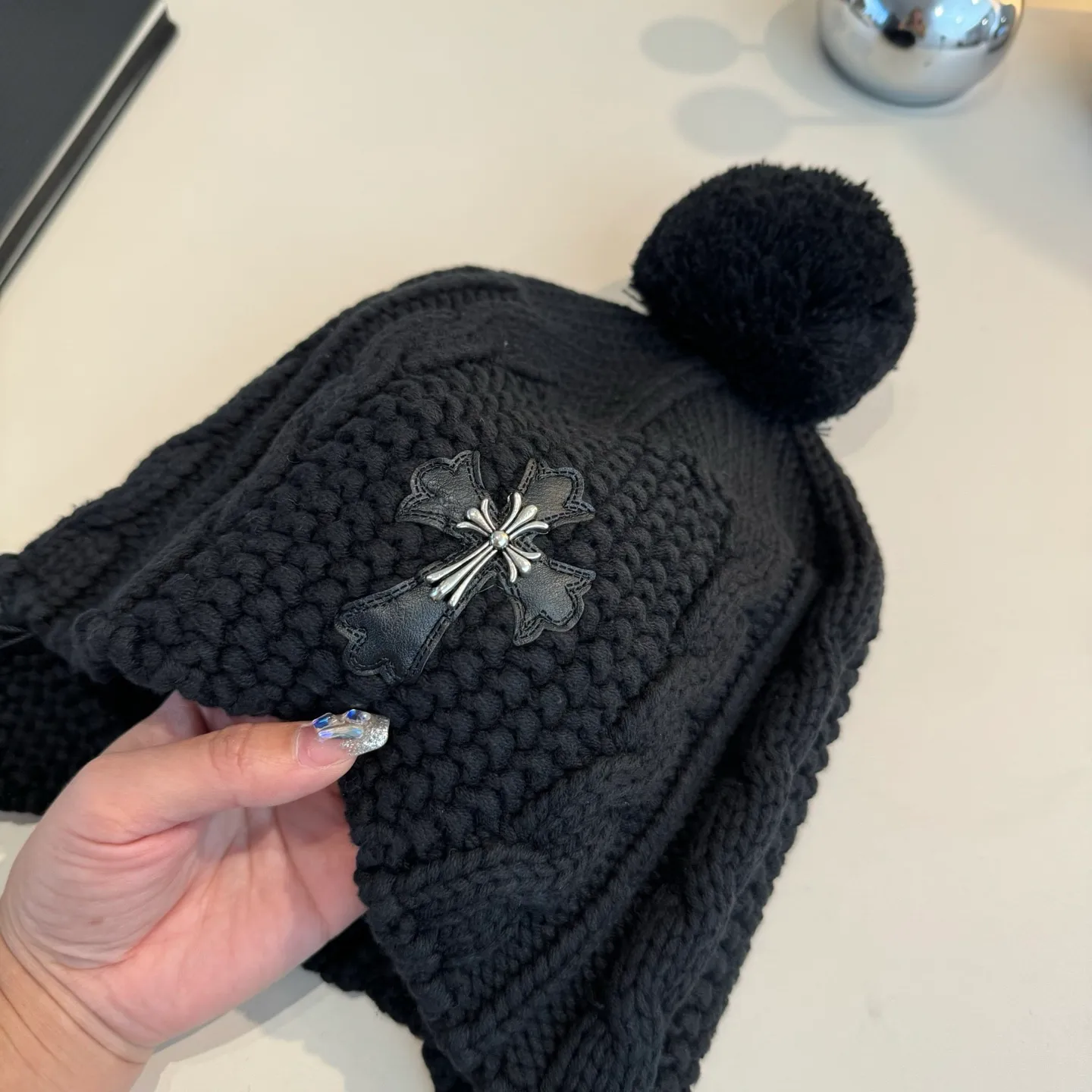💰150¥ Croxin new knitted ear protection hat, advanced customization